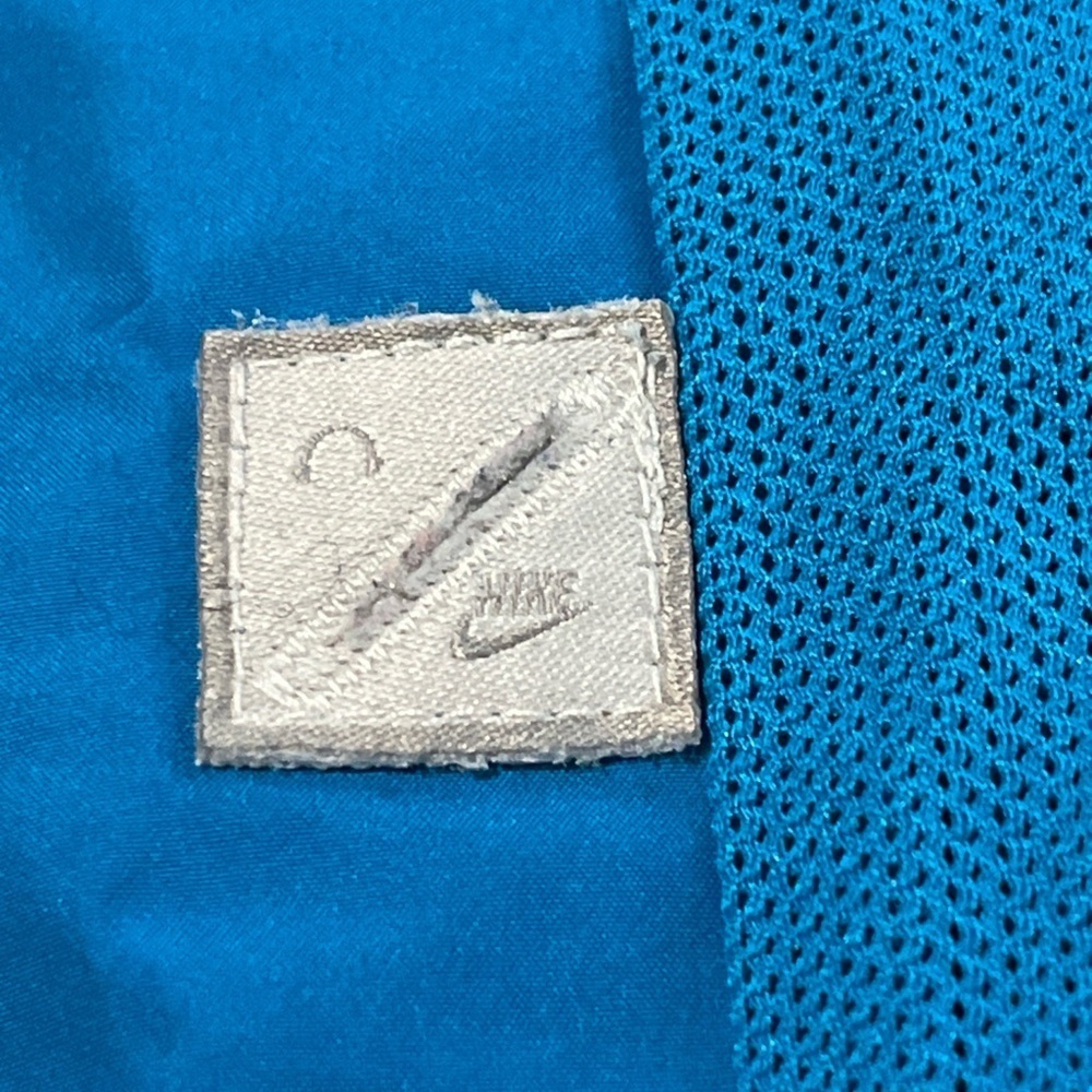 Nike Blue Windbreaker Jacket Athletic Vintage Style Sz S - Picture 5 of 9